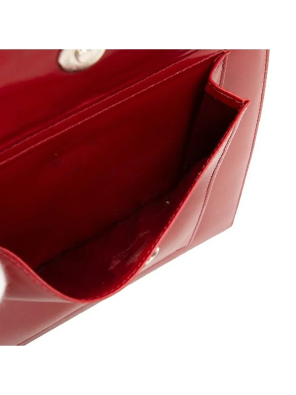 Saint Laurent Backpack Red Leather
